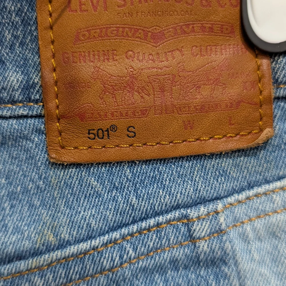 Levi's Women's Blue Patchwork Skinny Jeans 28 - Picture 4 of 7
